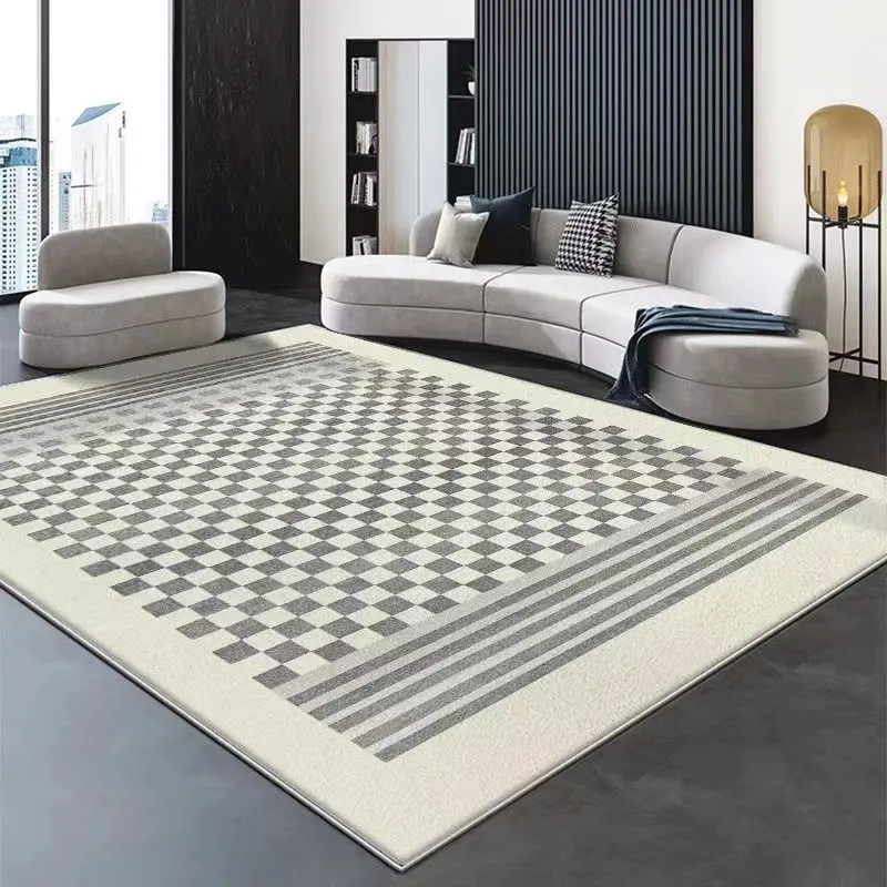 Nordic checkerboard thickened carpet for living room sofas area rugs decoration bedroom lounge rug anti-skid absorbent floor mat
Nordic checkerboard thickened carpet for living room sofas area rugs decoration bedroom lounge rug anti-skid absorbent floor mat