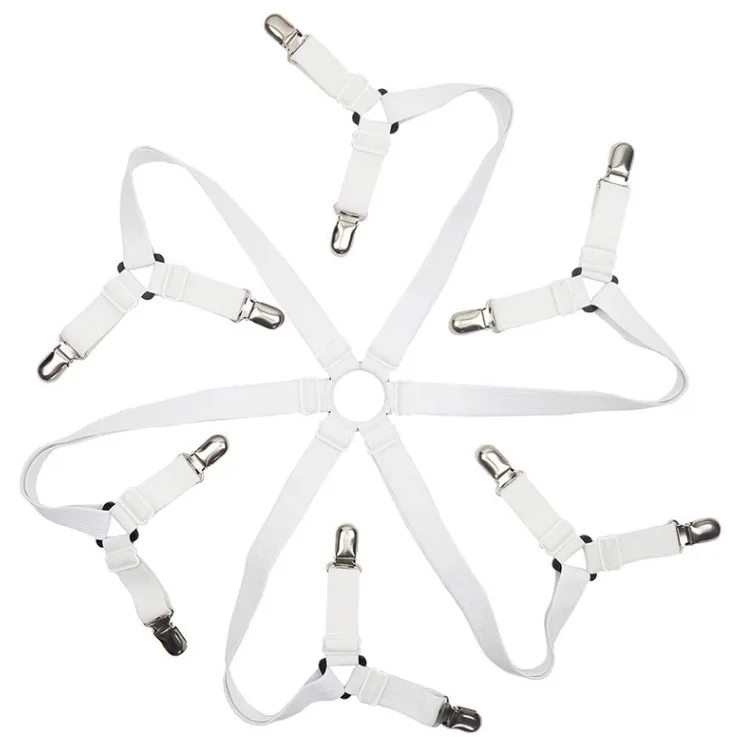 Эластичные зажимы для простыней, 12 штук
Эластичные зажимы для простыней, 12 штук