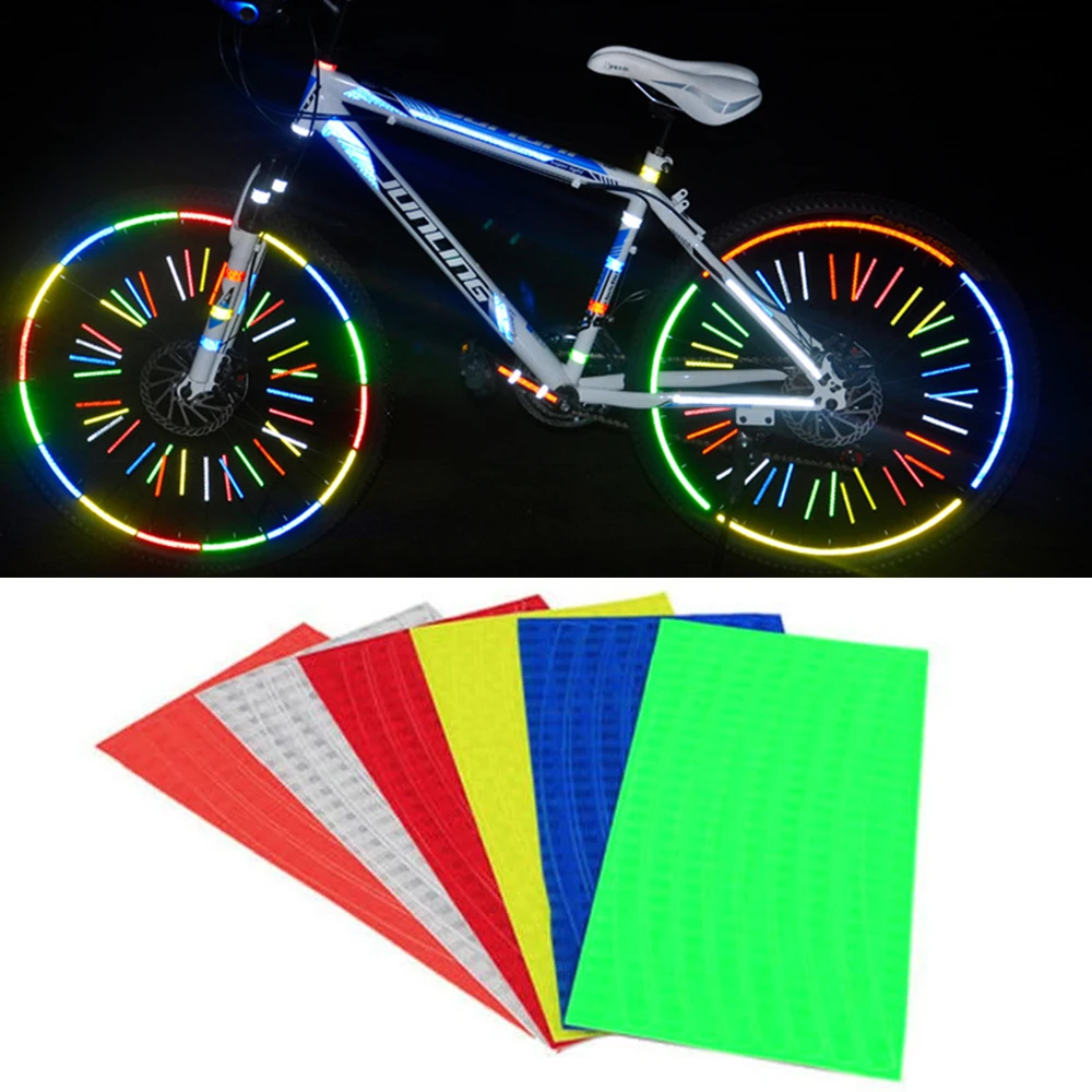 CYCLEACC Bike Body Reflective Safety Stickers Reflective Safety Warning Conspicuity Tape Film Sticker Strip Bicycle Accessories 
CYCLEACC Bike Body Reflective Safety Stickers Reflective Safety Warning Conspicuity Tape Film Sticker Strip Bicycle Accessories