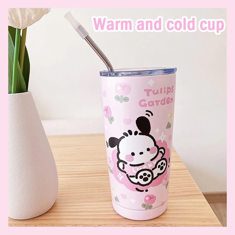 Sanrio Pochacco Thermos Cup Girls High Appearance Level Student Cute Large Capacity Safe Cold Straw Cup Stainless Steel Cup
Sanrio Pochacco Thermos Cup Girls High Appearance Level Student Cute Large Capacity Safe Cold Straw Cup Stainless Steel Cup