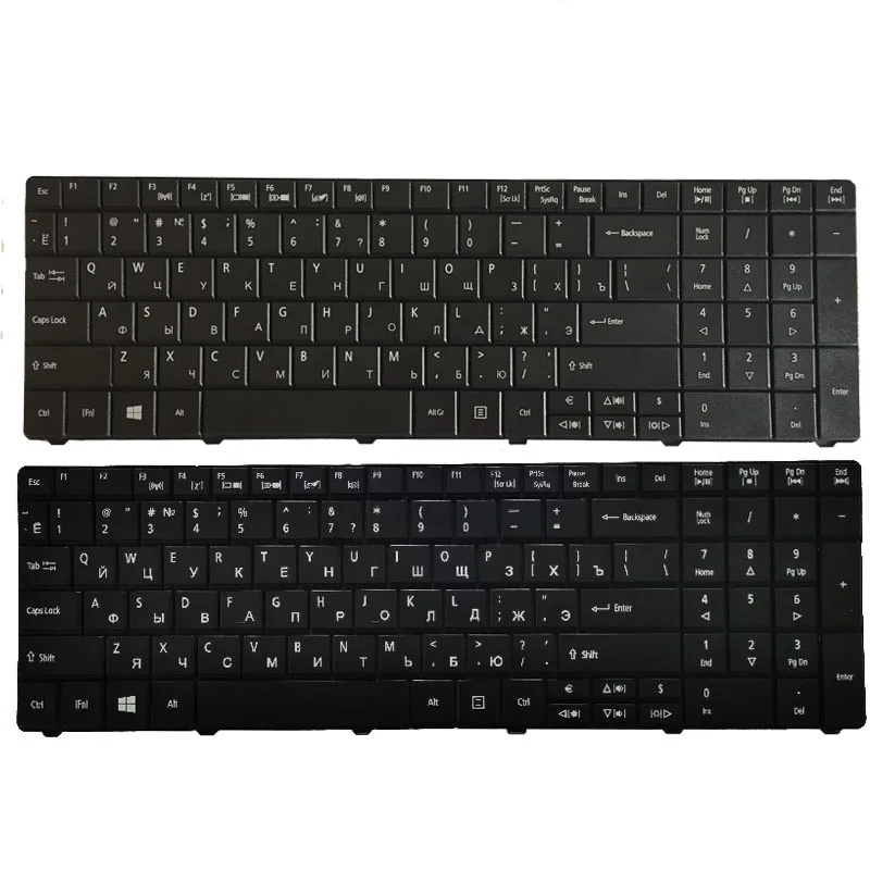 

New Russian laptop keyboard for Acer aspire E1-571 E1-571G E1 E1-521 E1-531 E1-531G TM8571 MP-09G33SU-698 PK130DQ2A04 RU