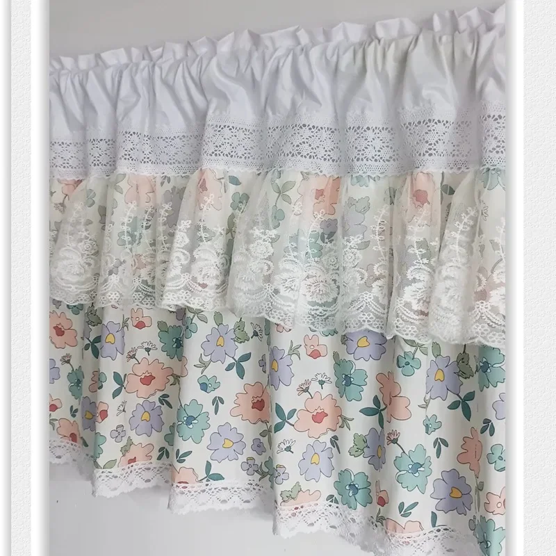 Короткие шторы DZQ хлопковые с мелкими цветами
Короткие шторы DZQ хлопковые с мелкими цветами