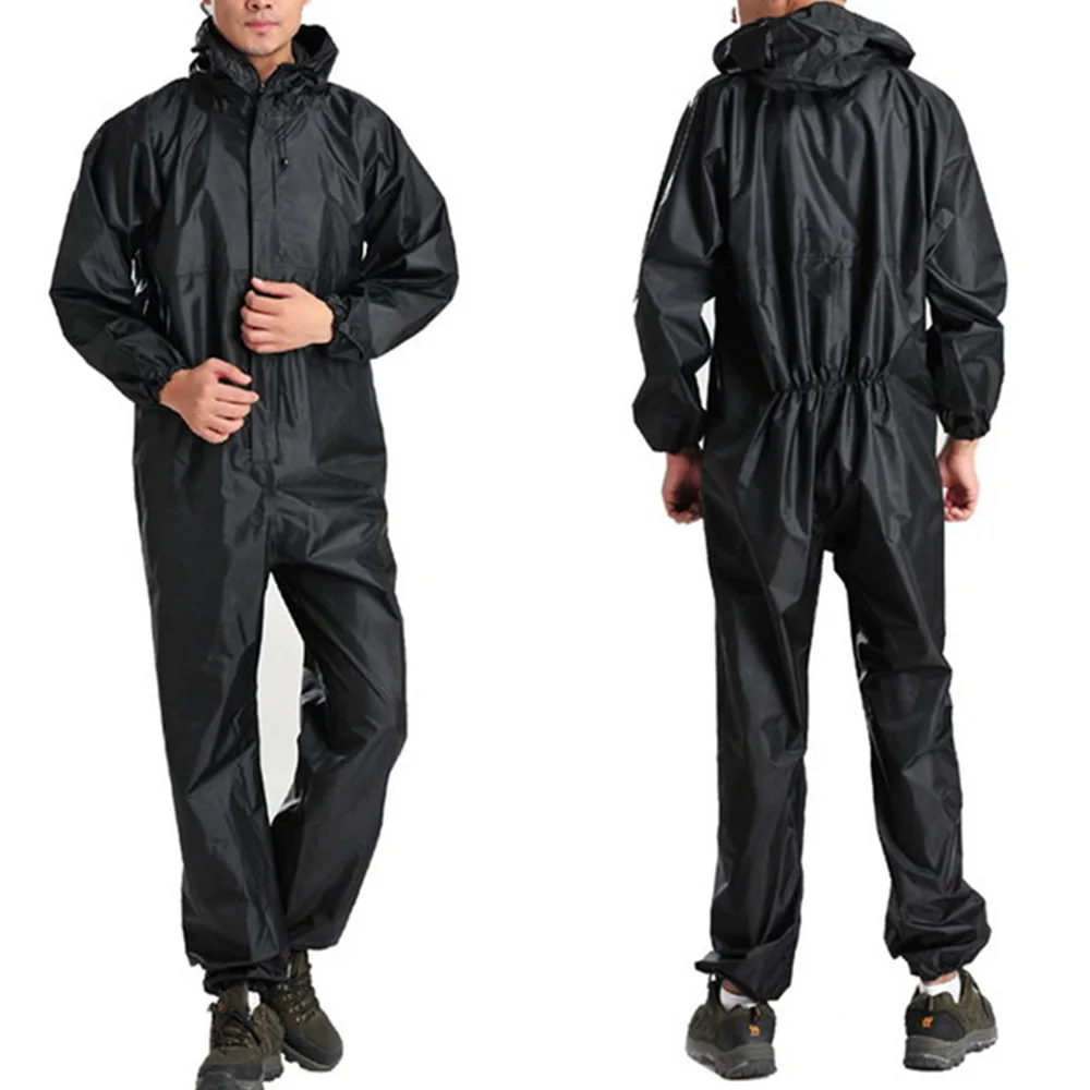 Fashion Men's Outdoor Hooded Rain Coat Jumpsuit Zip Up Work Coats Motorcycle Waterproof Raincoat Overalls Rain Suit Man Clothing
Fashion Men's Outdoor Hooded Rain Coat Jumpsuit Zip Up Work Coats Motorcycle Waterproof Raincoat Overalls Rain Suit Man Clothing