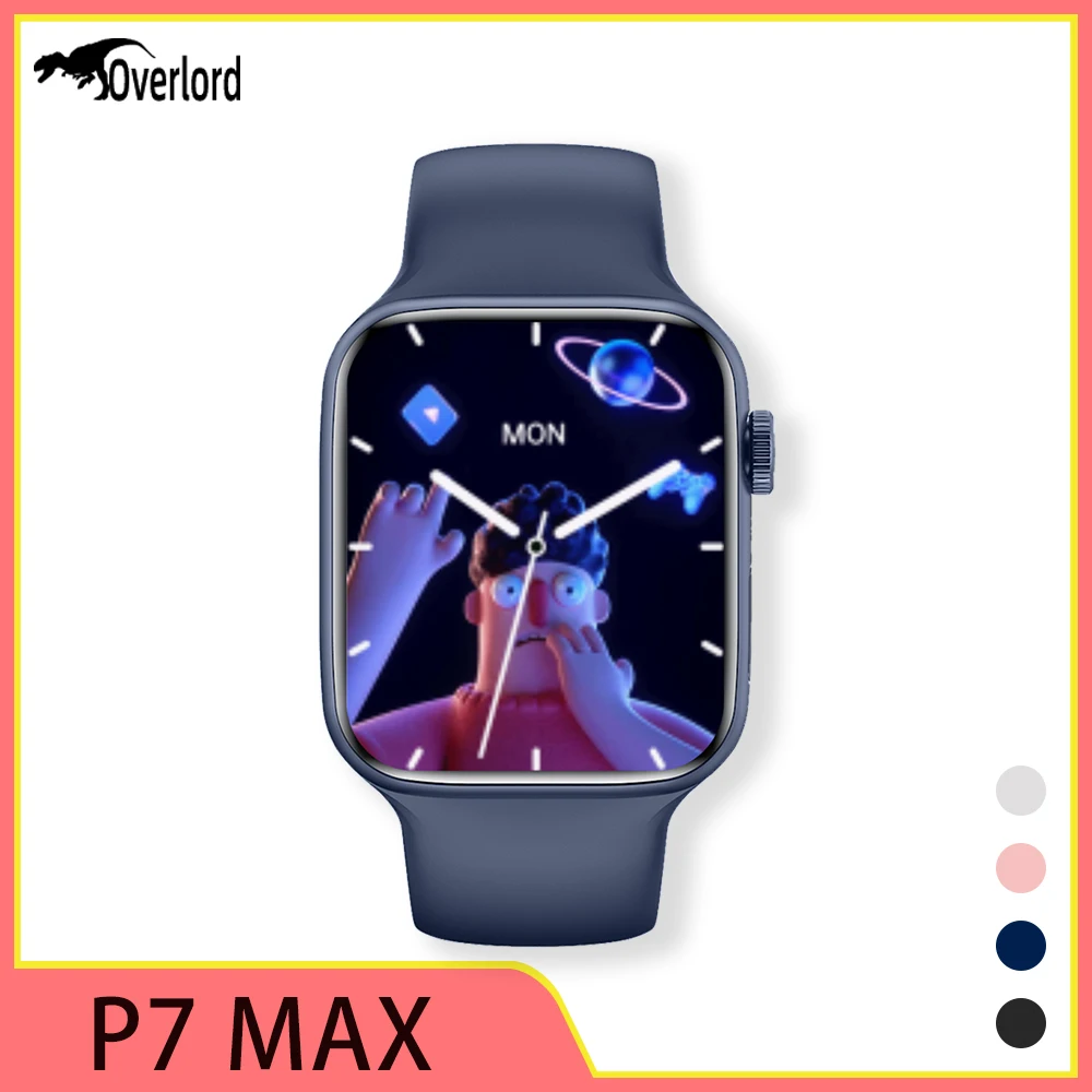 Original New P7 Max Series 7 Smart Watch Men Women Wireless Charger NFC Bluetooth Call Smartwatch for OPPO Watch Xiaomi PK W26
Original New P7 Max Series 7 Smart Watch Men Women Wireless Charger NFC Bluetooth Call Smartwatch for OPPO Watch Xiaomi PK W26