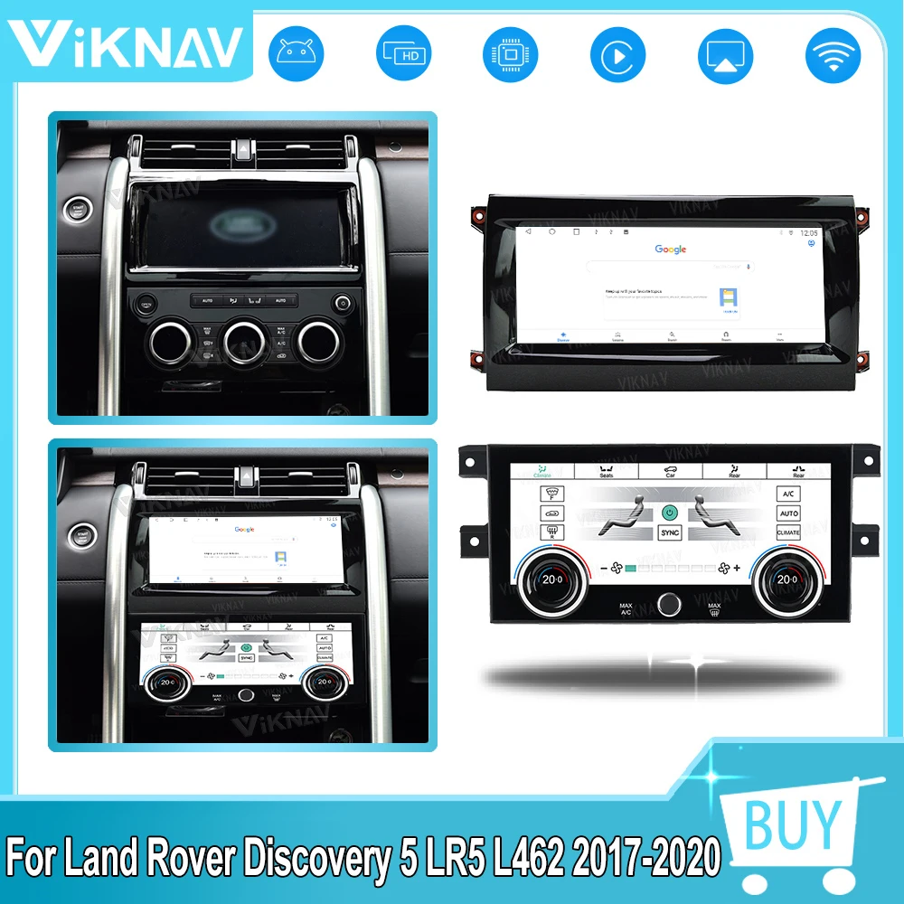

Автомагнитола с сенсорным экраном для Land Rover Discovery 5 LR5 L462 2017-2020, видеоплеер, GPS-навигация, головное устройство на 128 ГБ и экран переменного тока