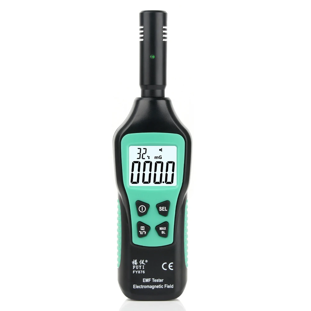 FY876 Handheld Electromagnetic Radiation Tester LCD Digital High Precision Wave Radiation Dosimeter Detector Alarm Monitor
FY876 Handheld Electromagnetic Radiation Tester LCD Digital High Precision Wave Radiation Dosimeter Detector Alarm Monitor