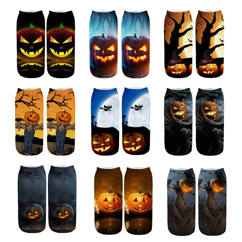 9 Pair Halloween Unisex Socks Pumpkin Printing Cute Casual Medium Work Socks Cosplay Casual Ankle Socks Cotton Socks for Girs
9 Pair Halloween Unisex Socks Pumpkin Printing Cute Casual Medium Work Socks Cosplay Casual Ankle Socks Cotton Socks for Girs