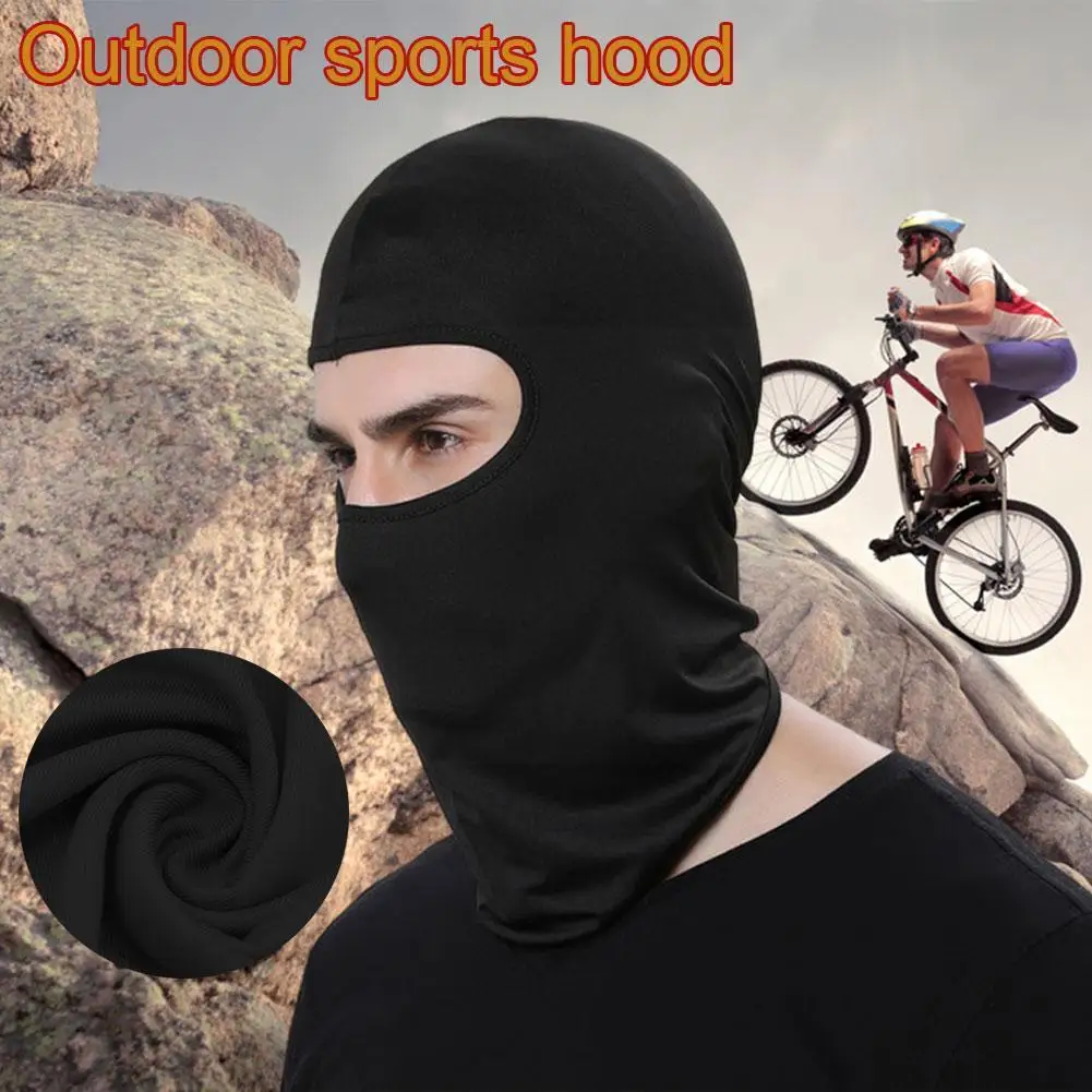 

Мотоциклетная маска для лица, велосипедная Балаклава, полностью закрывающая лицо, ультрафиолетовая Лыжная маска для защиты шеи, горячая маска от солнца, Балаклава, тонкая летняя шапка Z1J6