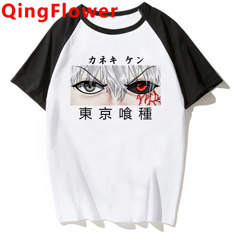 Anime Kaneki Ken Tokyo Ghoul tshirt clothes male vintage couple white t shirt harajuku kawaii t-shirt summer top harajuku
Anime Kaneki Ken Tokyo Ghoul tshirt clothes male vintage couple white t shirt harajuku kawaii t-shirt summer top harajuku