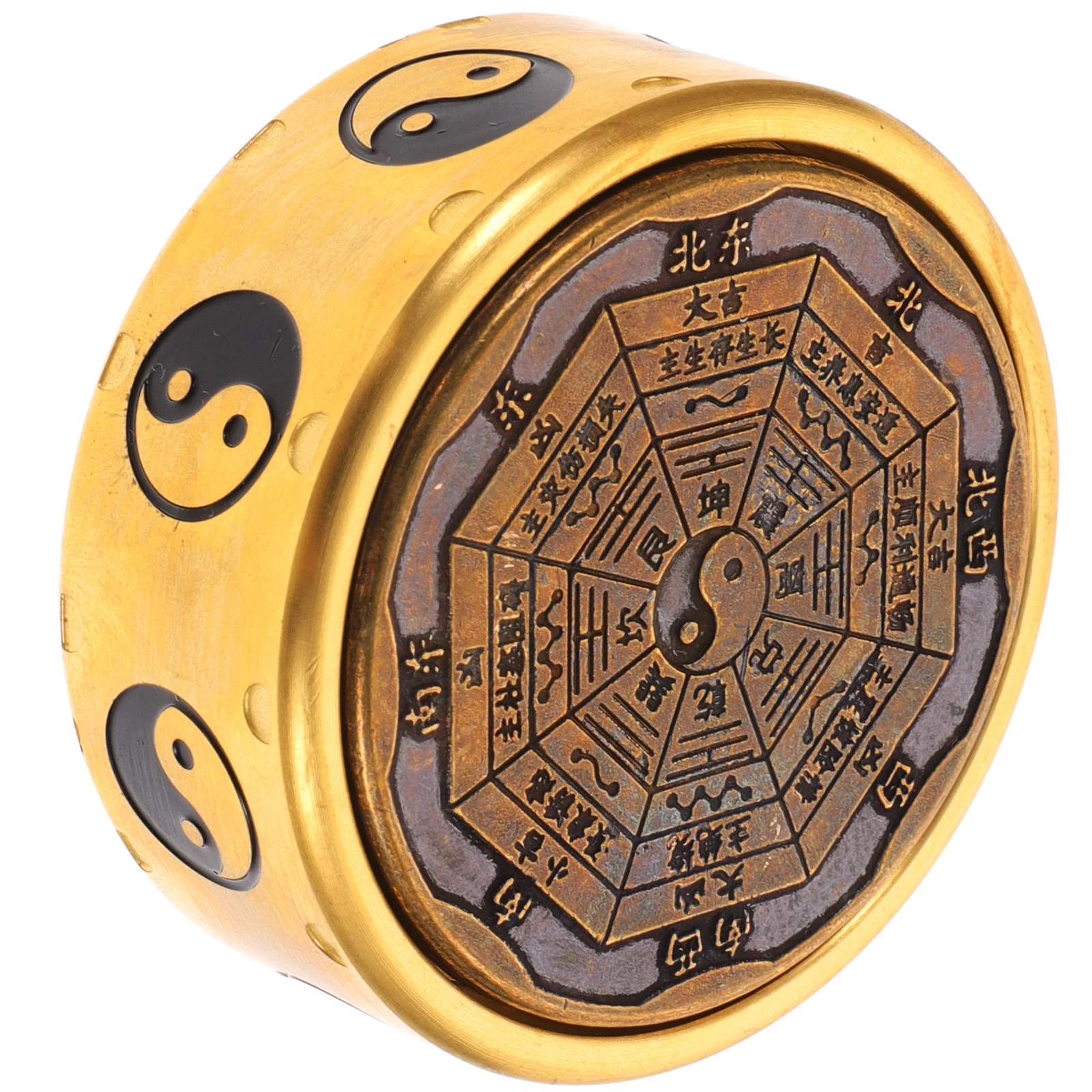 Fingertip Spinner Metal Fidget Toys Gyro Teens Adults Leisure Brass Stress Taichi
Fingertip Spinner Metal Fidget Toys Gyro Teens Adults Leisure Brass Stress Taichi