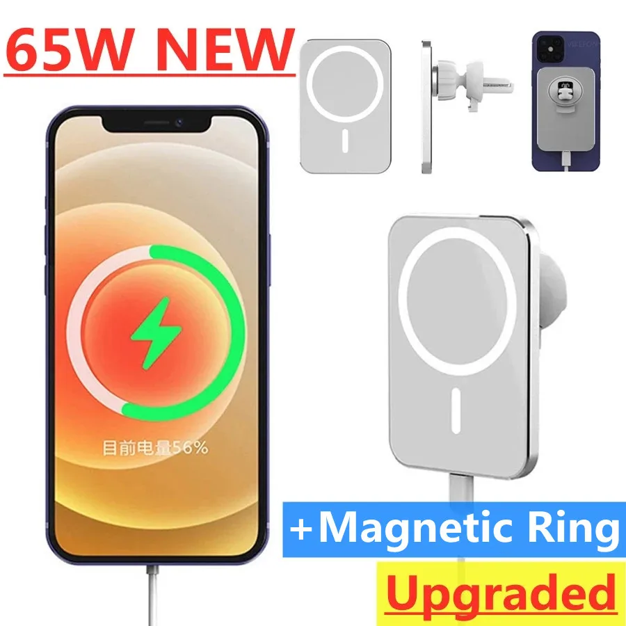 65W Magnetic Car Wireless Chargers Air Vent Phone Holder for iphone 14 13 12 Mini Pro Max Qi Car Charger Fast Charging Station
65W Magnetic Car Wireless Chargers Air Vent Phone Holder for iphone 14 13 12 Mini Pro Max Qi Car Charger Fast Charging Station
