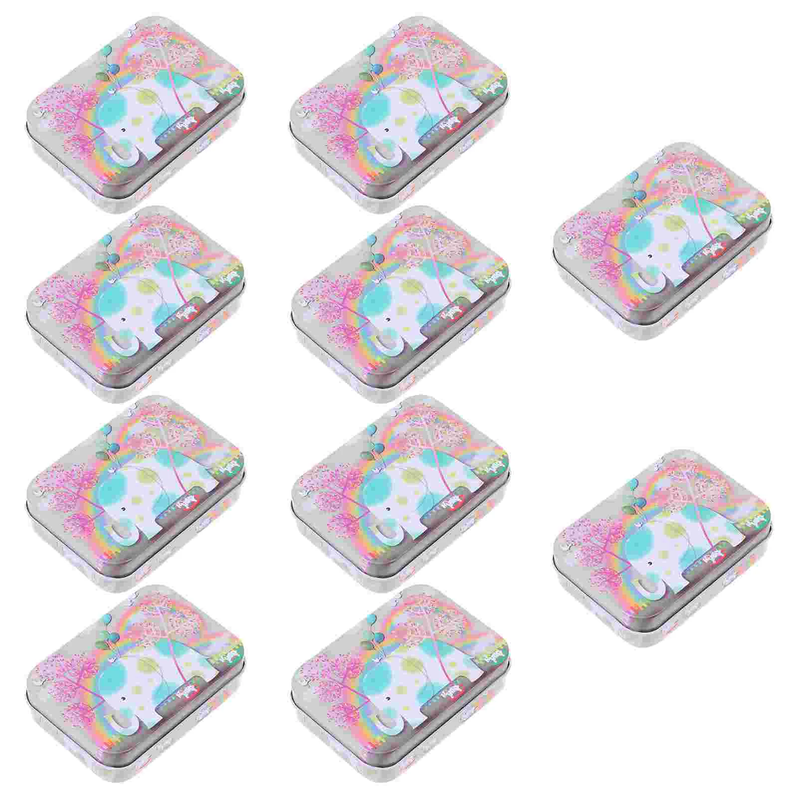 10pcs Square Packing Box Present Tinplate Box Storage Container for Gifts Postcard Home
10pcs Square Packing Box Present Tinplate Box Storage Container for Gifts Postcard Home
