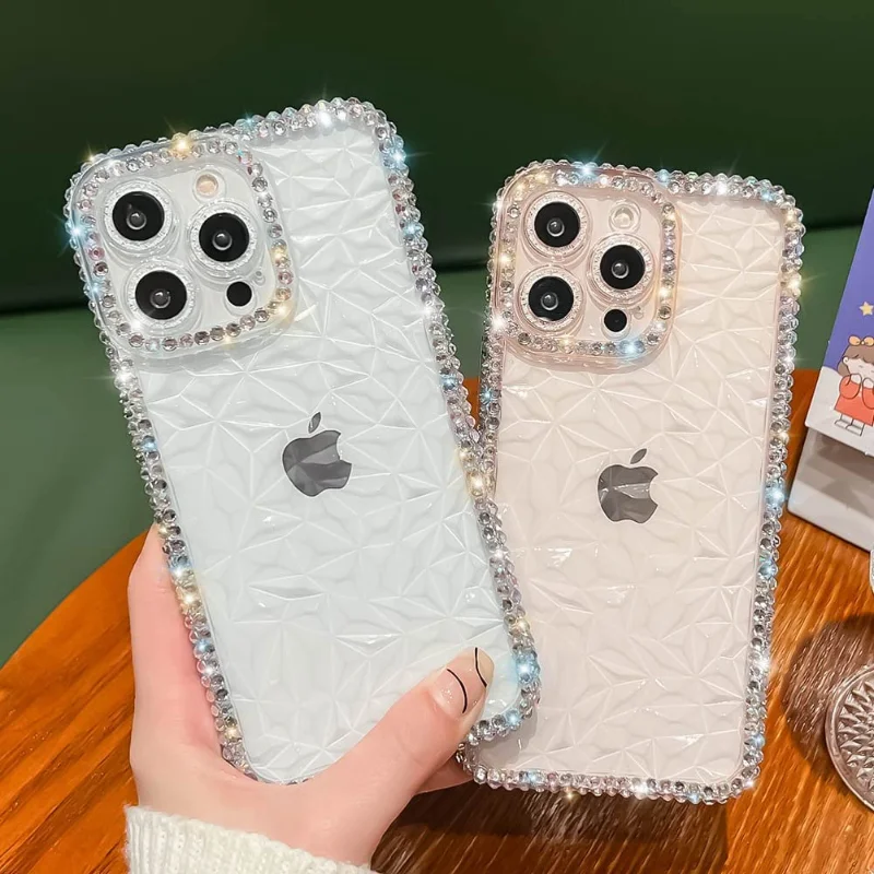 Diamond-set phone case is suitable for iPhone 11 phone case 14 Promax protective case 13 diamond pattern silicone case 13 Promax
Diamond-set phone case is suitable for iPhone 11 phone case 14 Promax protective case 13 diamond pattern silicone case 13 Promax
