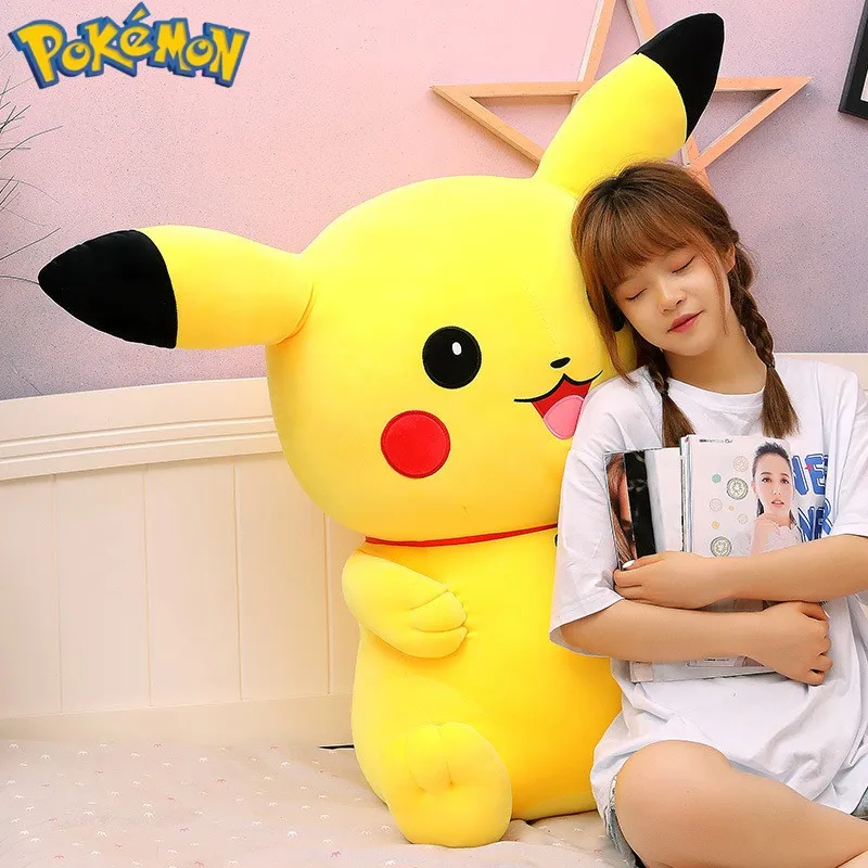 Anime Yellow Elf Plush Doll Pokemon Big Size 80cm Pikachu Plush Toy Kawaii Soft Stuffed Cartoon Doll Birthday Gift For Kids Girl
Anime Yellow Elf Plush Doll Pokemon Big Size 80cm Pikachu Plush Toy Kawaii Soft Stuffed Cartoon Doll Birthday Gift For Kids Girl