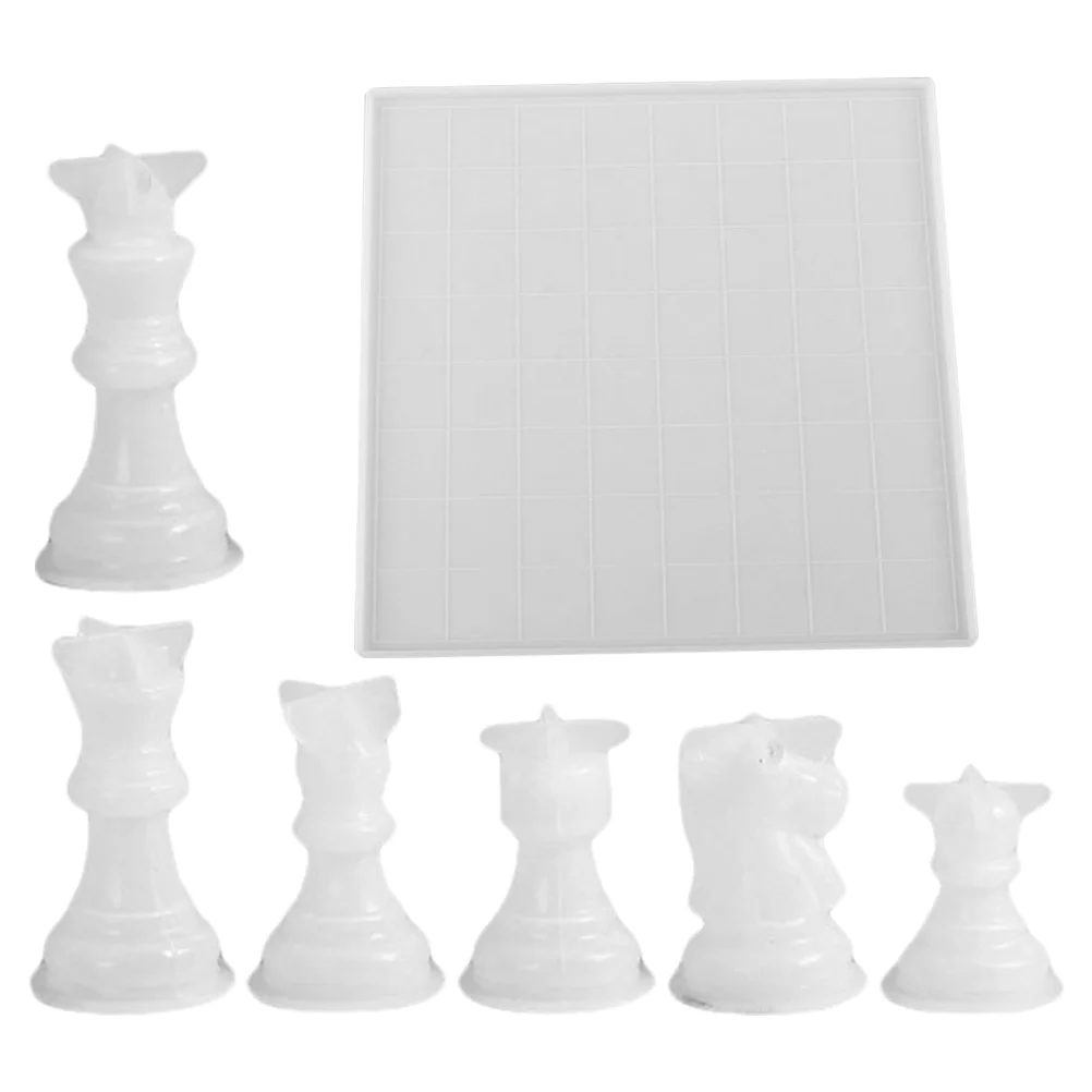 Chess Mold Moulds Clay Handicraft Molds Three-dimensional DIY Accessory Silica Gel
Chess Mold Moulds Clay Handicraft Molds Three-dimensional DIY Accessory Silica Gel