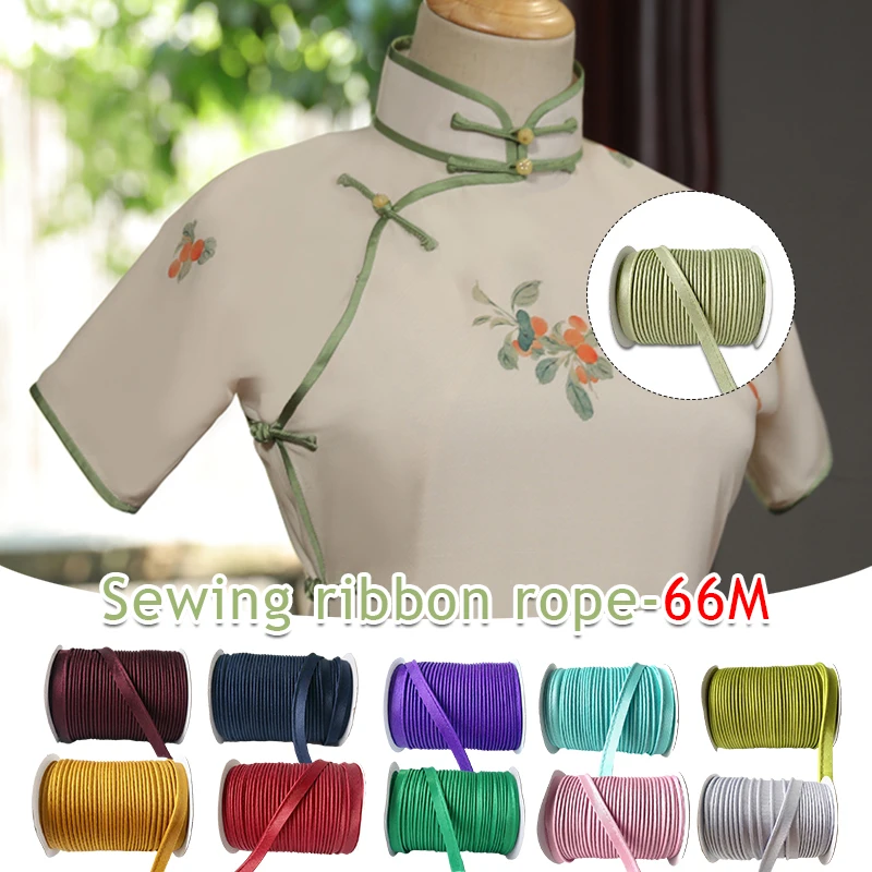 10mmX66M Edge Sewing Ribbon Cord Rope for Sheets Sofa Curtains Hats Qipao Clothes New Cheongsam Edge Garment Bag Edge 
10mmX66M Edge Sewing Ribbon Cord Rope for Sheets Sofa Curtains Hats Qipao Clothes New Cheongsam Edge Garment Bag Edge