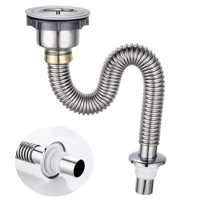 NEW Kitchen Stainless Steel Sink Drain Filter Single Tank Sink Drain Pipe Deodorant Bathroom Sewer Accessories Magic Kitchen Bas
NEW Kitchen Stainless Steel Sink Drain Filter Single Tank Sink Drain Pipe Deodorant Bathroom Sewer Accessories Magic Kitchen Bas