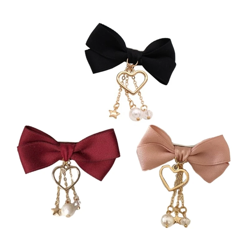 Flat Clips Hairpin Y2K-Style Balletcore Headdress Bunches Accessories Bow Pearls Headdress
Flat Clips Hairpin Y2K-Style Balletcore Headdress Bunches Accessories Bow Pearls Headdress
