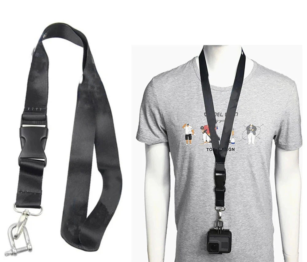 Neck Strap lanyard Sports Cameras Rope with Quick-released Buckle for Gopro Hero 11 10 9 8 Black DJI Osmo Action 3 2 Accessories 
Neck Strap lanyard Sports Cameras Rope with Quick-released Buckle for Gopro Hero 11 10 9 8 Black DJI Osmo Action 3 2 Accessories