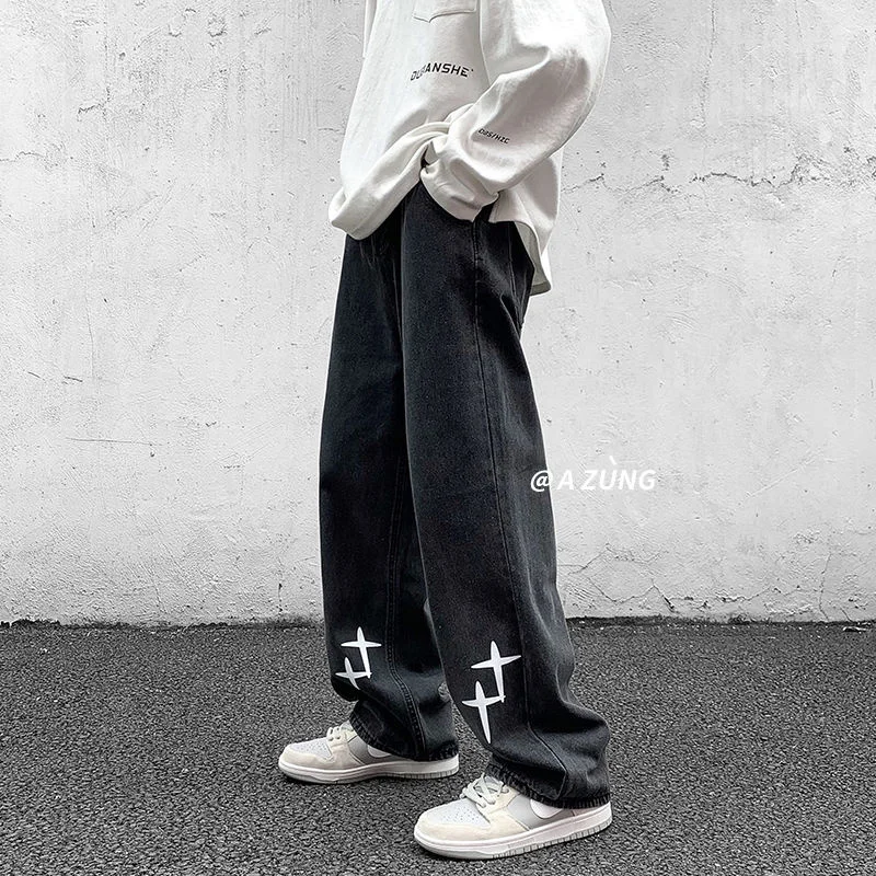 Hybskr Oversized Harajuku Printed Men's Jeans Baggy Straight Male Streetwear Denim Pants Casual Fashion Hip Hop 5XL Trousers
Hybskr Oversized Harajuku Printed Men's Jeans Baggy Straight Male Streetwear Denim Pants Casual Fashion Hip Hop 5XL Trousers