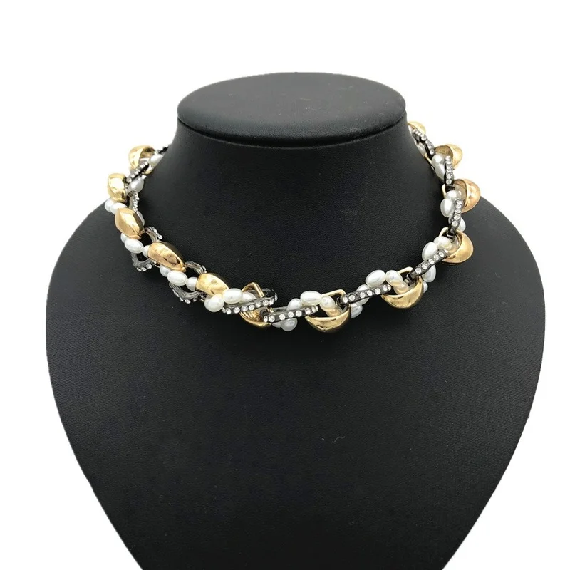 Фото Подарок на день Святого Валентина 2022 новое ожерелье с жемчугом элегантные