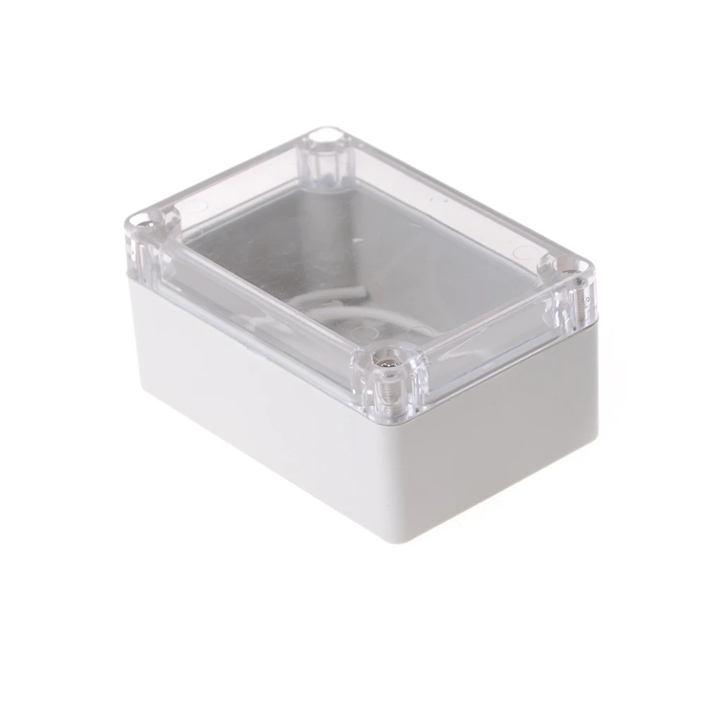 100*68*50mm Plastic Waterproof Electronic Project Box Clear Cover Plastic Enclosure Case Shell Elec cal Connector
100*68*50mm Plastic Waterproof Electronic Project Box Clear Cover Plastic Enclosure Case Shell Elec cal Connector