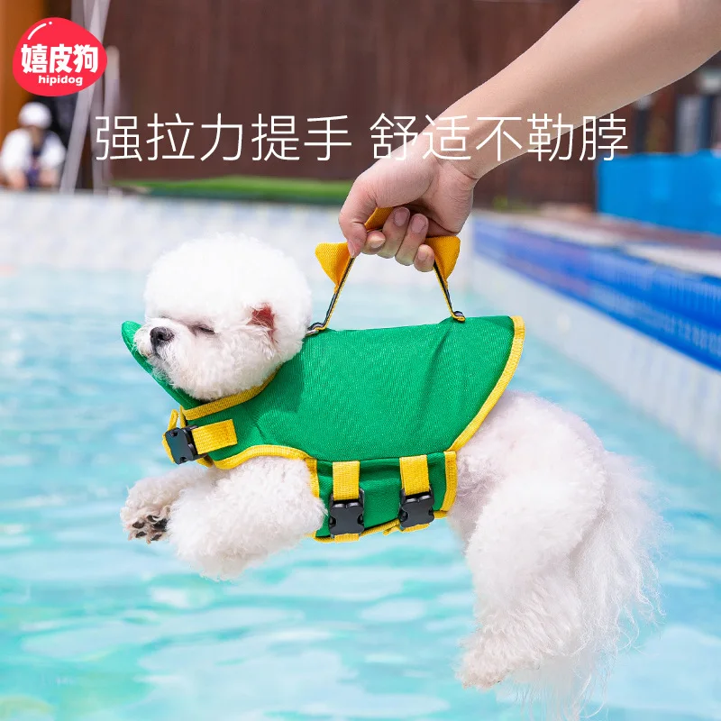 Dog Life Jacket Vest with Removable Neck Float High Buoyancy for Swimming Boating Pet Safety Swimsuit Rescue Handle for Dogs
Dog Life Jacket Vest with Removable Neck Float High Buoyancy for Swimming Boating Pet Safety Swimsuit Rescue Handle for Dogs