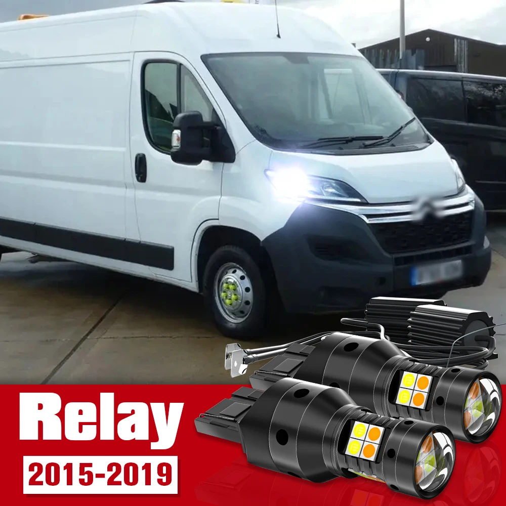 2pcs Dual Mode Turn Signal+Daytime Running Light Accessories LED DRL For Citroen Relay 2015-2019 2016 2017 2018
2pcs Dual Mode Turn Signal+Daytime Running Light Accessories LED DRL For Citroen Relay 2015-2019 2016 2017 2018