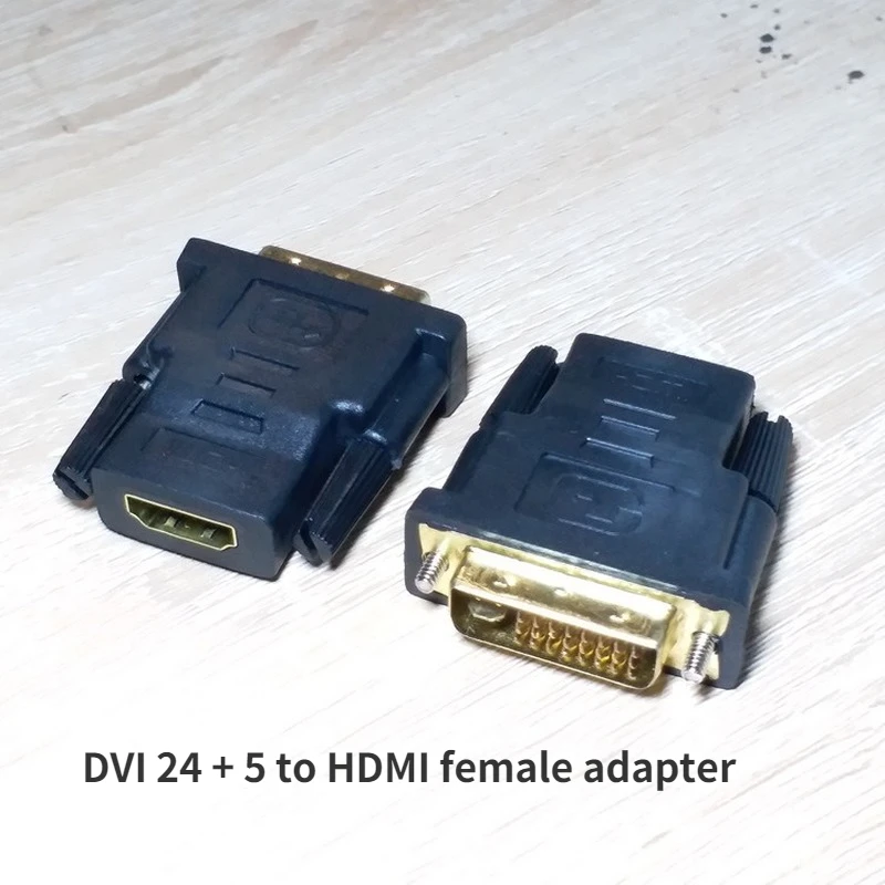 HDMI To DVI Adapter Bi-directional DVI D 24+5/24+1 Male To HDMI Female Cable Connector Converter for Projector HDMI To DVI
HDMI To DVI Adapter Bi-directional DVI D 24+5/24+1 Male To HDMI Female Cable Connector Converter for Projector HDMI To DVI