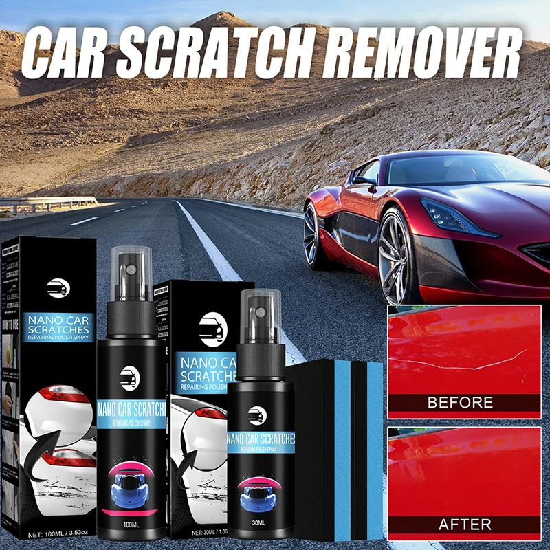 30ml/100ml Nano Car Scratch Removal Spray Repair Auto Scratches paint Repair Polishing Wax Anti Scratch Car Accessories
30ml/100ml Nano Car Scratch Removal Spray Repair Auto Scratches paint Repair Polishing Wax Anti Scratch Car Accessories