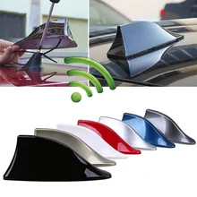 Car Radio Shark Fin Car Shark Antenna Radio FM Signal Design For All Automobiles Aerials Auto Exterior Styling Replacement Parts