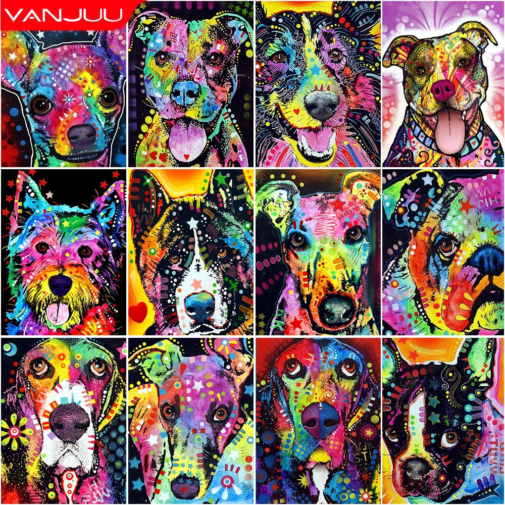 DIY 5D Diamond Painting Cartoon Dog Full Diamond Mosaic Full Diamond Embroidery Cross Stitch Kit Home Decor
DIY 5D Diamond Painting Cartoon Dog Full Diamond Mosaic Full Diamond Embroidery Cross Stitch Kit Home Decor
