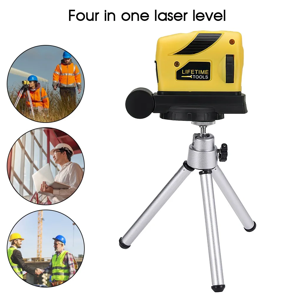 4in1 3D Infrared Laser Level Laser Slash Beam Line Functional Adjustable 360Degree Horizontal Vertical Cross Lines Laser Leveler
4in1 3D Infrared Laser Level Laser Slash Beam Line Functional Adjustable 360Degree Horizontal Vertical Cross Lines Laser Leveler