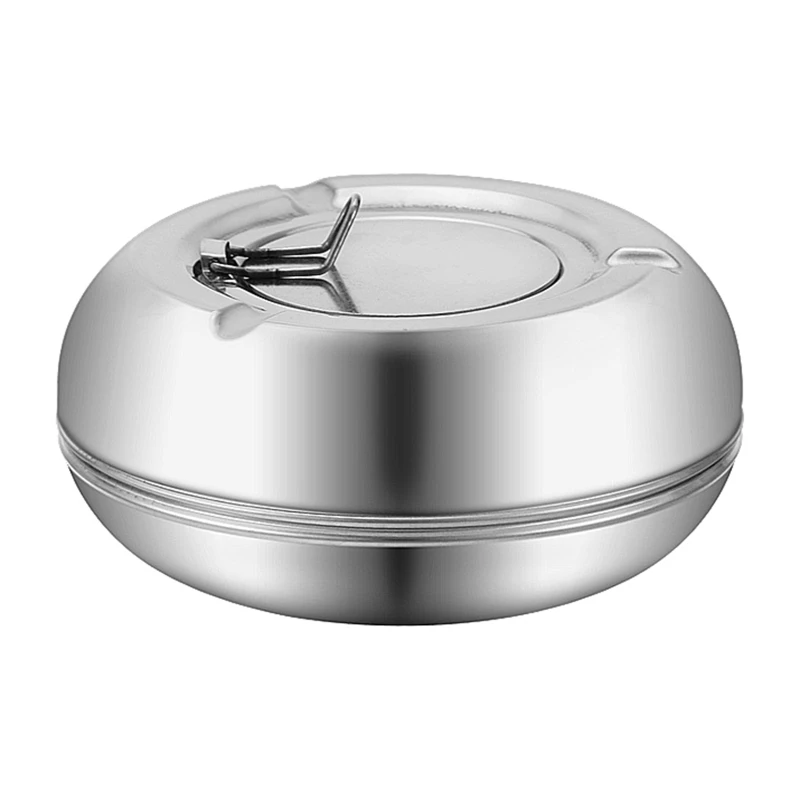 Stainless Steel Ashtray with Lid Detachable Outdoor Cigarettes Tray Holder for Home Bedroom Office Tabletop Decoration
Stainless Steel Ashtray with Lid Detachable Outdoor Cigarettes Tray Holder for Home Bedroom Office Tabletop Decoration