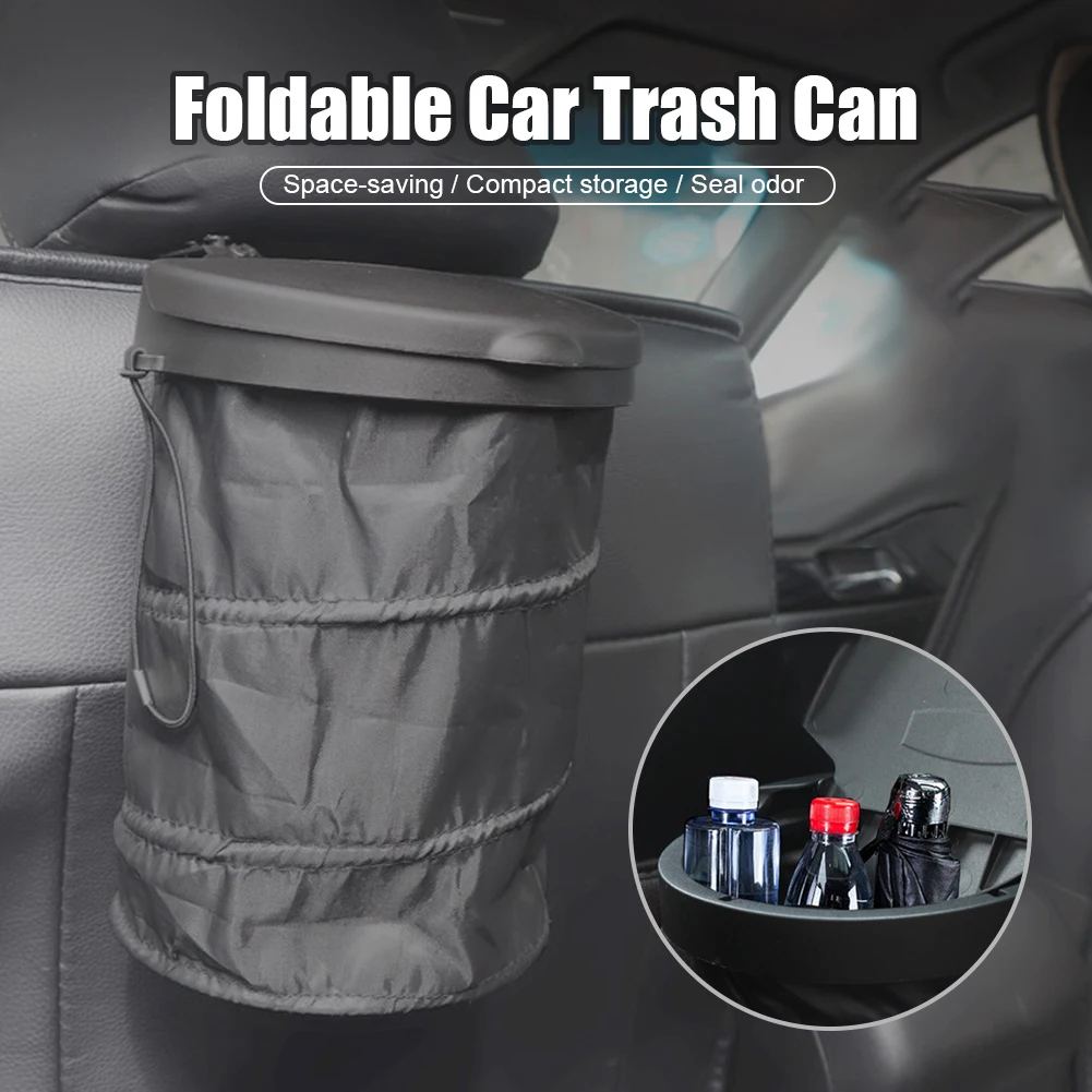 Universal Folding Trash Can with Lid Waterproof Garbage Can Multifunctional Storage Bag Armrest Center Console Auto Organizer
Universal Folding Trash Can with Lid Waterproof Garbage Can Multifunctional Storage Bag Armrest Center Console Auto Organizer