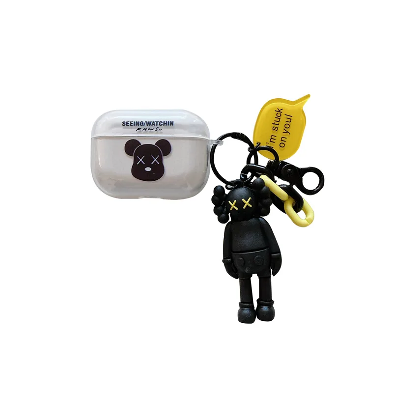 Fashion Black Bear Pendant 2021 AirPods 3 Case Apple AirPods 2 Case Cover AirPods Pro Case IPhone Earbuds Accessories
Fashion Black Bear Pendant 2021 AirPods 3 Case Apple AirPods 2 Case Cover AirPods Pro Case IPhone Earbuds Accessories
