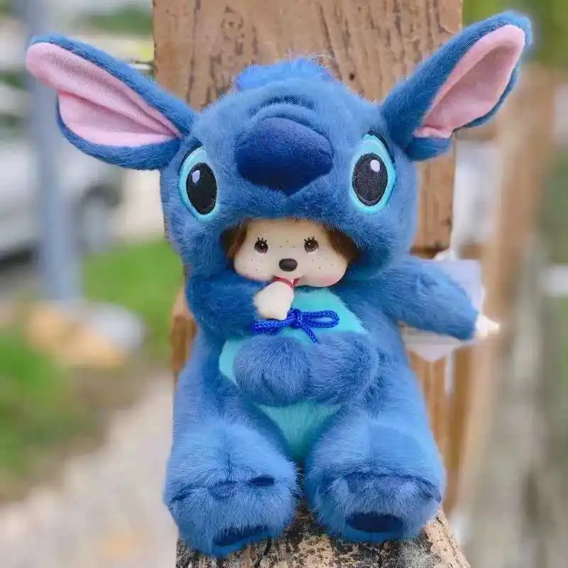 Новинка брелок для ключей в виде куклы Диснея Kawaii Monqiqi 15 см подвески плюшевая