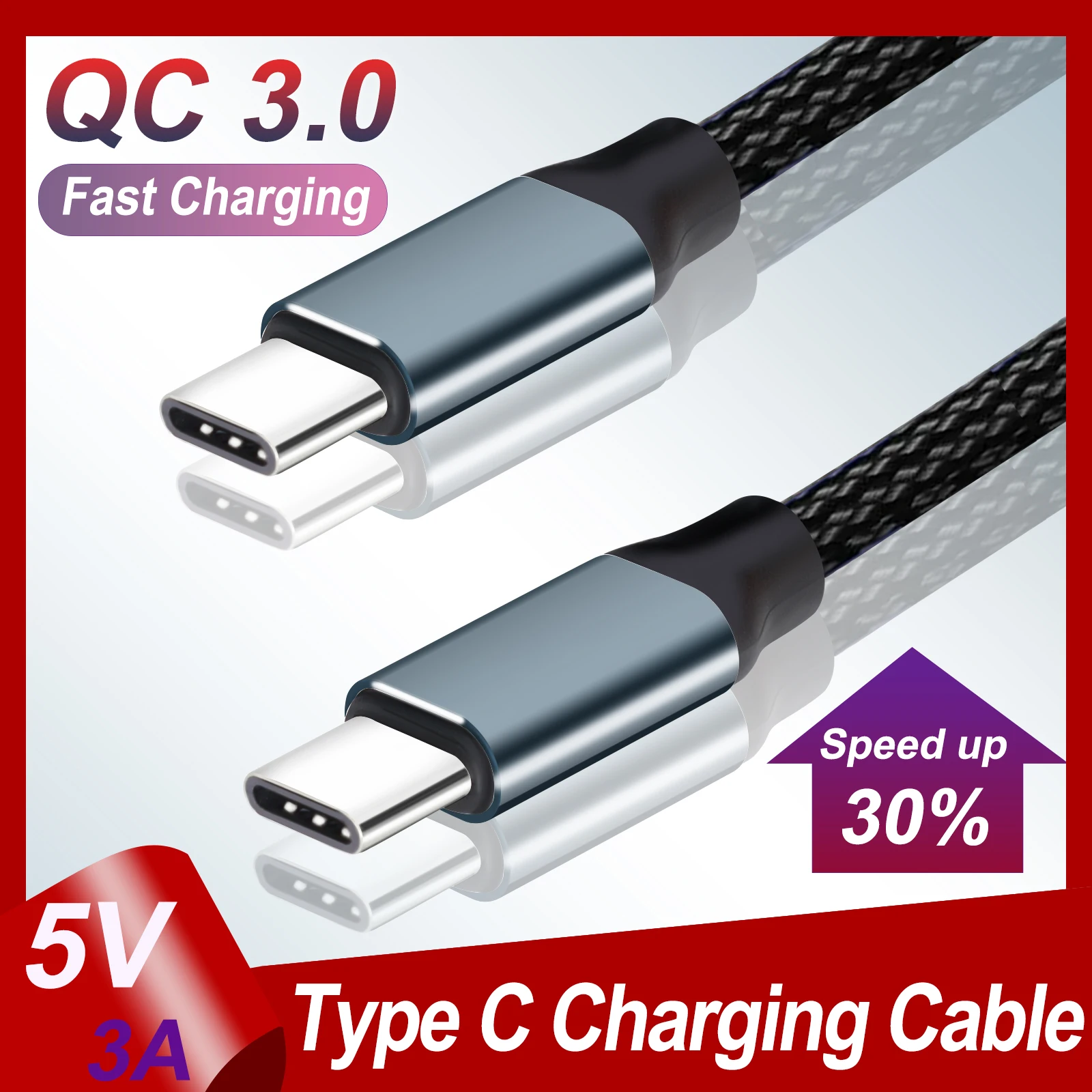 60W USB Type C To USB C Cable USB-C PD Fast Charging Charger Wire Cord For Macbook Samsung Xiaomi Huawei Type-C USBC Cable 1M
60W USB Type C To USB C Cable USB-C PD Fast Charging Charger Wire Cord For Macbook Samsung Xiaomi Huawei Type-C USBC Cable 1M