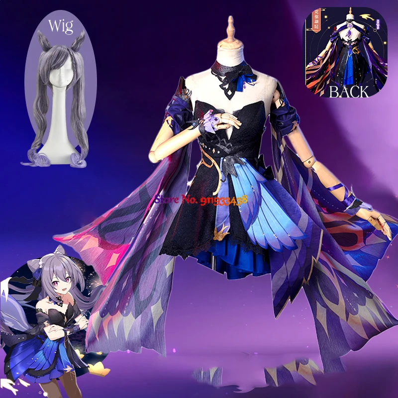 Opulent Splendor Genshin Impact Keqing Cosplay Costume Uniform Wig Anime Chinese Style Halloween Costumes for Women Game
Opulent Splendor Genshin Impact Keqing Cosplay Costume Uniform Wig Anime Chinese Style Halloween Costumes for Women Game