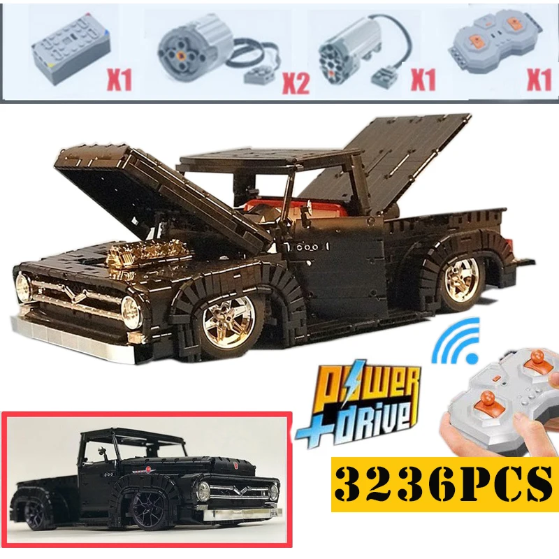 New F100 Mustang Highh MOTOR POWER FUNCTIONS Fit LeGINGlys MOC-37562 Highh Model Building Blocks Bricks Toy Kid Gift
New F100 Mustang Highh MOTOR POWER FUNCTIONS Fit LeGINGlys MOC-37562 Highh Model Building Blocks Bricks Toy Kid Gift