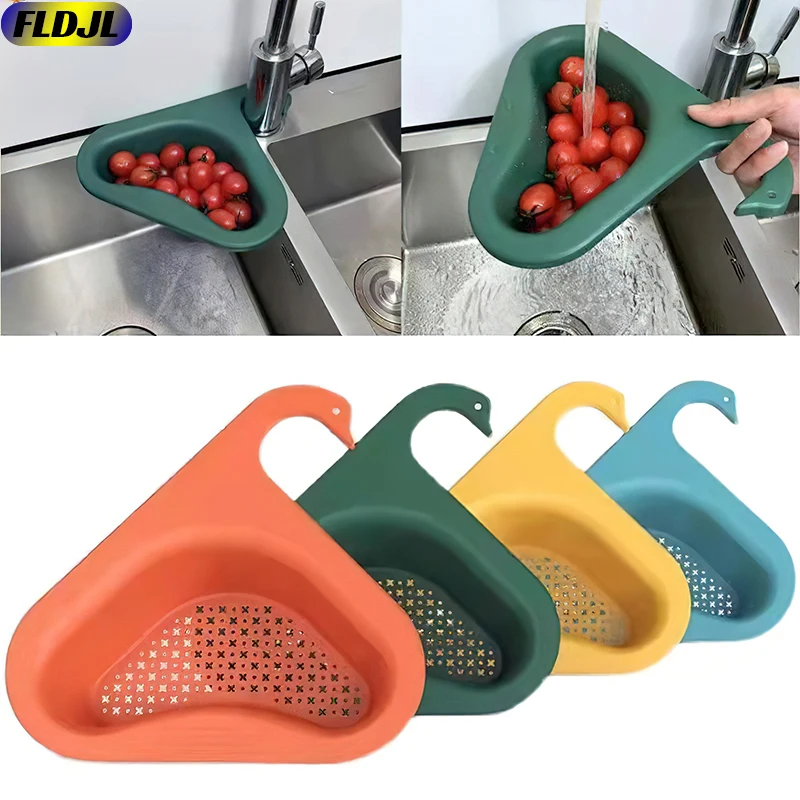 Kitchen Leftover Sink Strainer Sink Swan Drain Basket Fruit and Vegetable Drain Basket Multifunctional Drain Basket Tool
Kitchen Leftover Sink Strainer Sink Swan Drain Basket Fruit and Vegetable Drain Basket Multifunctional Drain Basket Tool