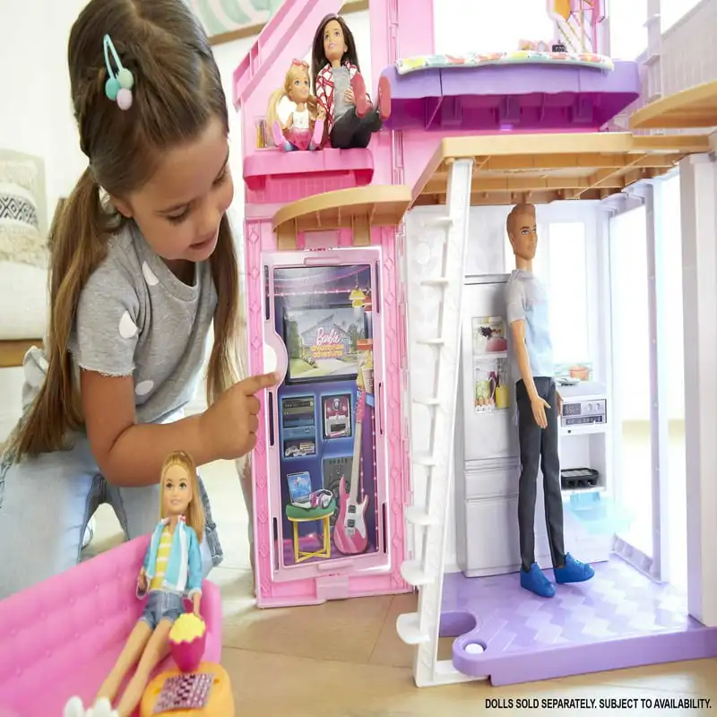 Unique, Adorable 6 Room Dollhouse Playset with 25+ Elegant Furniture and Accessories for Creative Role-Playing and Creative Imag
Unique, Adorable 6 Room Dollhouse Playset with 25+ Elegant Furniture and Accessories for Creative Role-Playing and Creative Imag