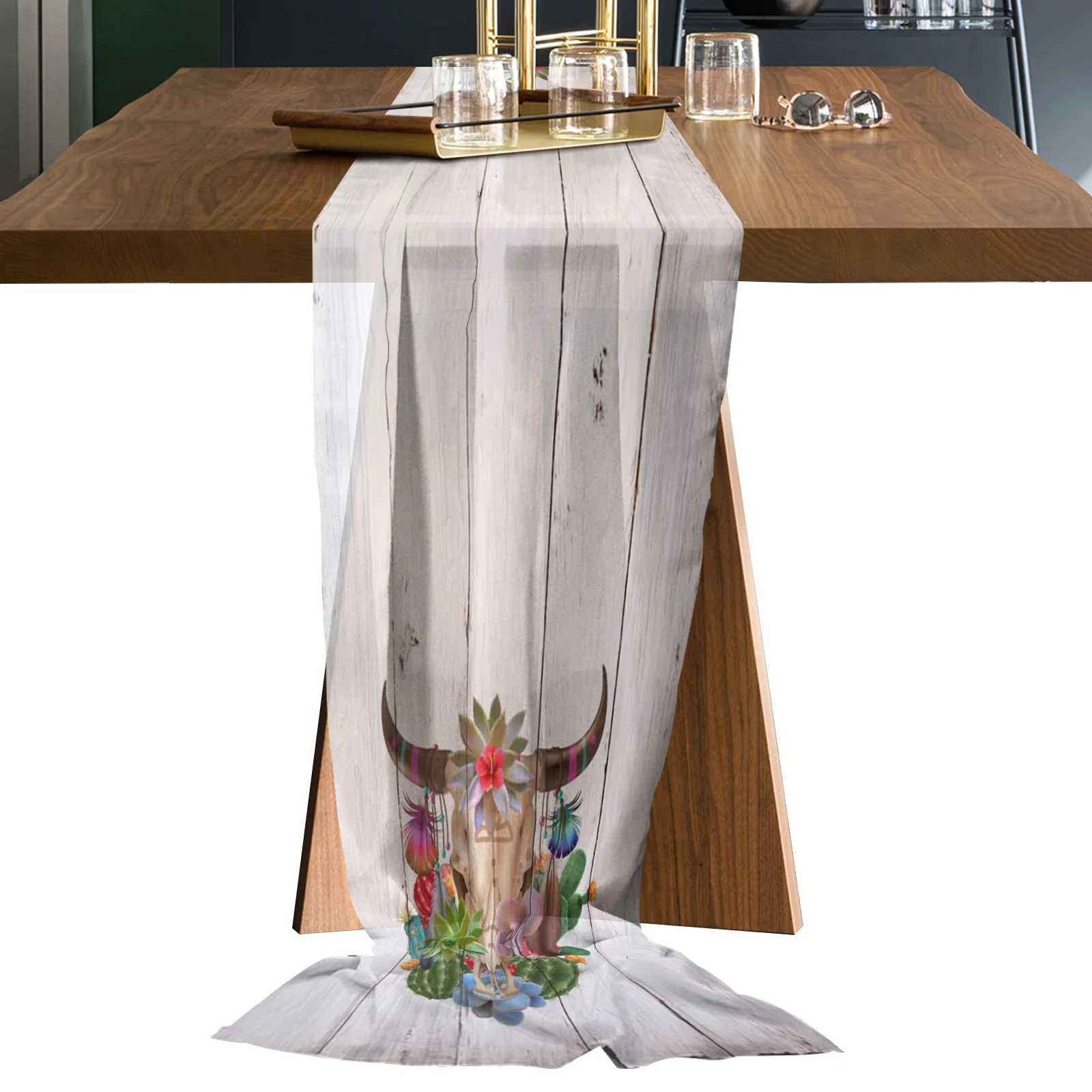 Cactus Succulents Cow Chiffon Table Runners Wedding Party Decor Tablecloth Gauze Table Runner for Home Coffee Table
Cactus Succulents Cow Chiffon Table Runners Wedding Party Decor Tablecloth Gauze Table Runner for Home Coffee Table