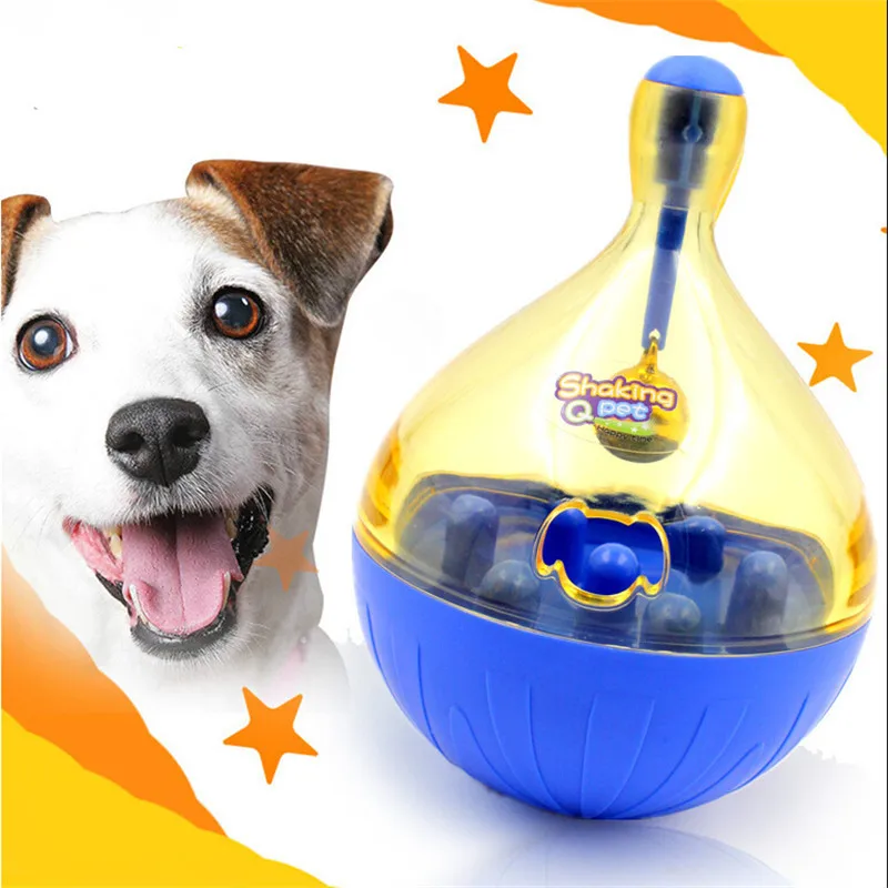 Interactive Dog Toy IQ Treat Ball Smarter Pet Toys Food Ball Food Dispenser for Cats Playing Training Balls Pet Supplies 
Interactive Dog Toy IQ Treat Ball Smarter Pet Toys Food Ball Food Dispenser for Cats Playing Training Balls Pet Supplies