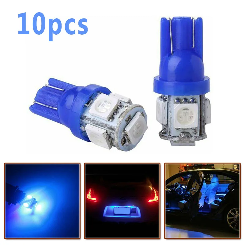 Durable High Quality Hot Sale Brand New Blubs Light 10PCS LED Lamp Peanut T10 120LUM/bulb 194 168 2825 5050 5SMD
Durable High Quality Hot Sale Brand New Blubs Light 10PCS LED Lamp Peanut T10 120LUM/bulb 194 168 2825 5050 5SMD