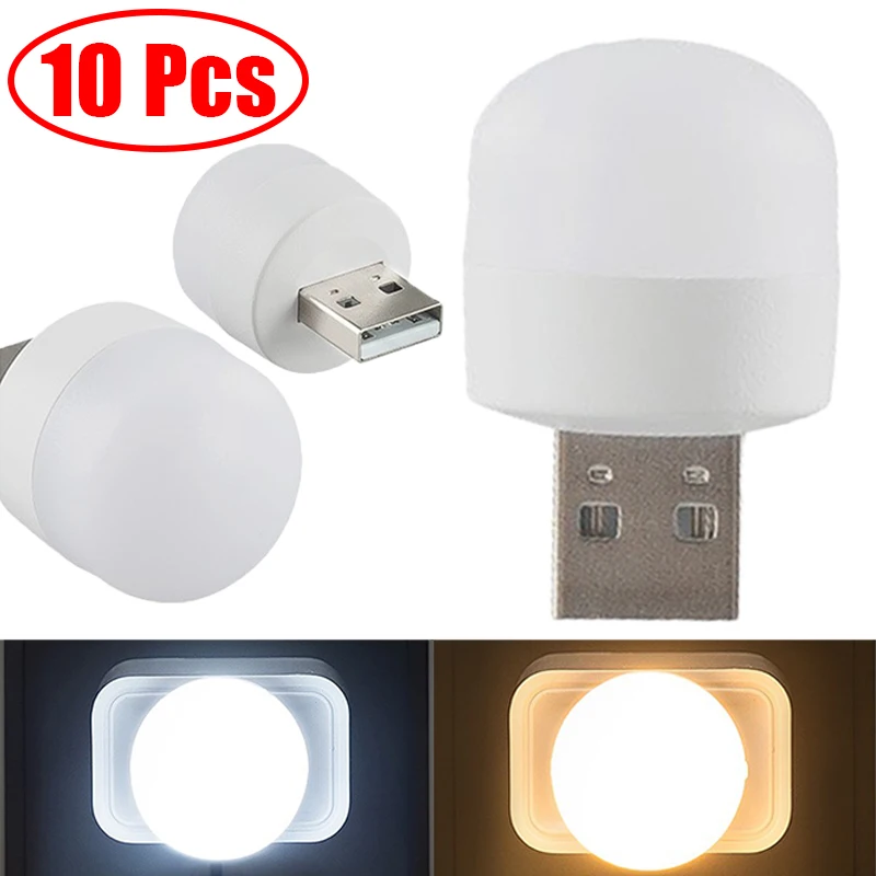 10PCS Small LED Night Light Portable 5V Eye Protection Book Light Mini USB Plug Lamp for Computer Mobile Power Charging USB Port
10PCS Small LED Night Light Portable 5V Eye Protection Book Light Mini USB Plug Lamp for Computer Mobile Power Charging USB Port