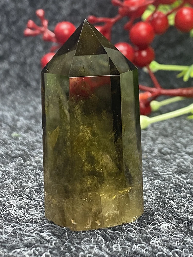 1 Piece Of Natural Smoky Stone Crystal Hexagonal Obelisk Healing Reiki Wand Witchcraft Room Decor Home Decoration Holiday Gifts
1 Piece Of Natural Smoky Stone Crystal Hexagonal Obelisk Healing Reiki Wand Witchcraft Room Decor Home Decoration Holiday Gifts