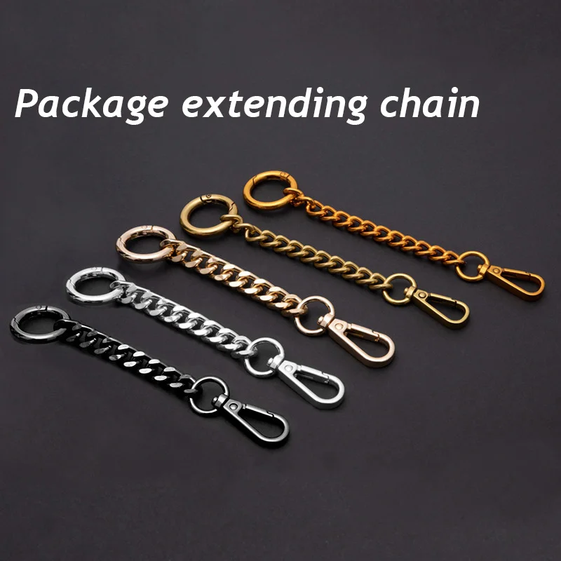 Bag Decoration Chain Bag Extension Chain Short Chain Bag Accessories Sliver Gold Black Keychain Durable Simplicity Decorative
Bag Decoration Chain Bag Extension Chain Short Chain Bag Accessories Sliver Gold Black Keychain Durable Simplicity Decorative