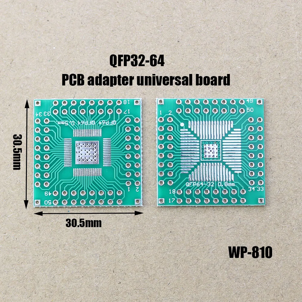 1pcs/Lot QFN56 QFN64 QFP32 QFP40 QFP48 QFP56 QFP64 Adapter Board Converter Pinboard Patch to DIP 0.5mm 0.8mm Transfer Plate
1pcs/Lot QFN56 QFN64 QFP32 QFP40 QFP48 QFP56 QFP64 Adapter Board Converter Pinboard Patch to DIP 0.5mm 0.8mm Transfer Plate
