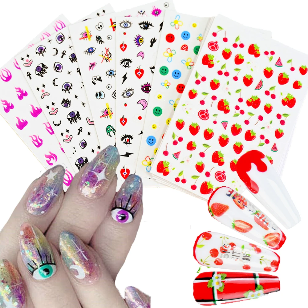 16Pcs Nail Art Stickers Evil Eye/Snakes Nail Art Stickers Decals Self-Adhesive 9X7cm Self Adhesive Decoration Accessories Decal 
16Pcs Nail Art Stickers Evil Eye/Snakes Nail Art Stickers Decals Self-Adhesive 9X7cm Self Adhesive Decoration Accessories Decal